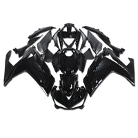 US STOCK NT Aftermarket Injection ABS Plastic Fairing Fit for YZF R3 2014-2018 R25 2015-2017 Black N001 Available in CA