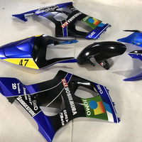 NT Aftermarket Injection ABS Plastic Fairing Fit for GSXR 1000 2003-2004 Blue Black N1487