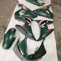 NT Aftermarket Injection ABS Plastic Fairing Kit Fit for YZF R6 2003-2005 Army Green N4627