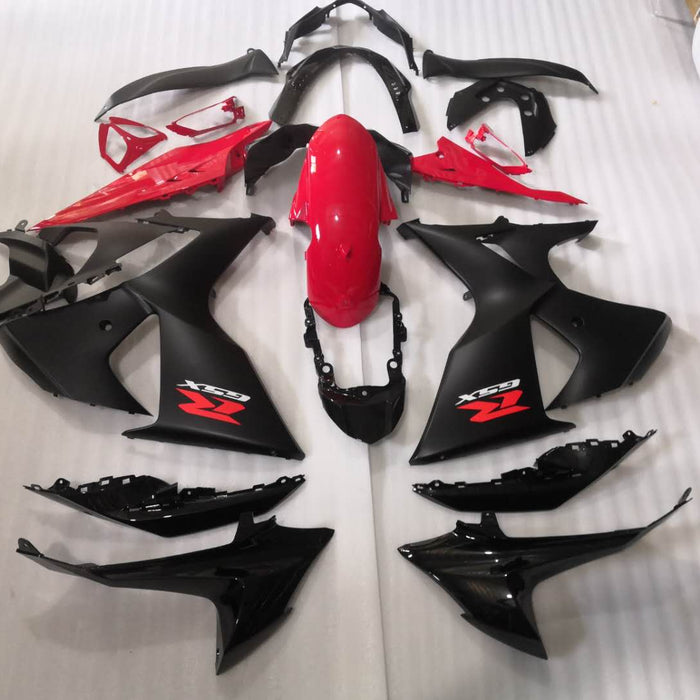 NT Aftermarket Injection ABS Plastic Fairing Fit for GSXR 1000 2009-2016 Glossy Matte Black Red N0412