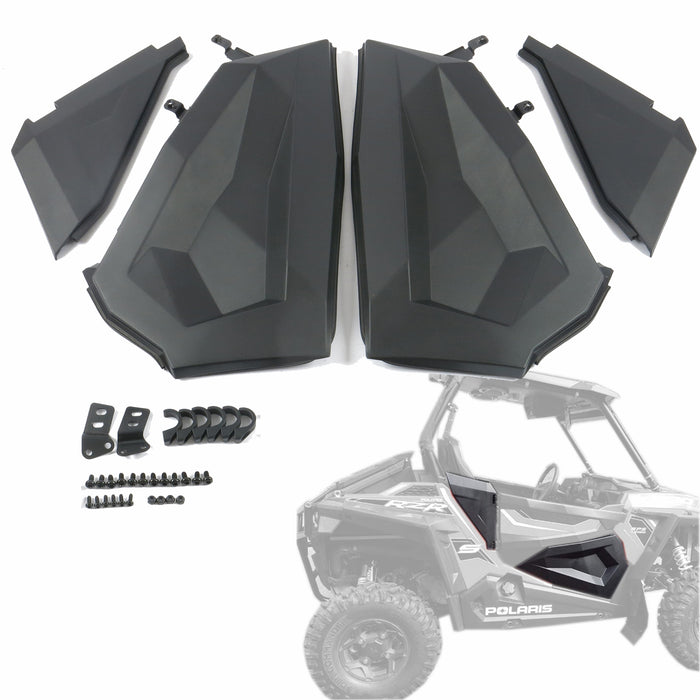 Lower Door Panels Insert Kit for Polaris 14-19 RZR 1000 Turbo 2 Door UTV Parts Available in CA