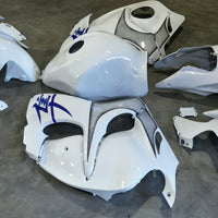 NT Aftermarket Injection ABS Plastic Fairing Fit for GSXR 1300 Hayabusa 2008-2020 White Blue N1921