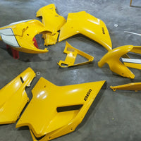 NT Aftermarket Injection ABS Plastic Fairing Fit for Ducati 1198 1098 848 2007-2011 Yellow N2302