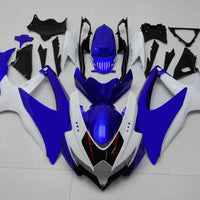 NT Injection Kit Blue White Fairing Fit for  2008-2010 GSXR 600 750 Blue White J3262
