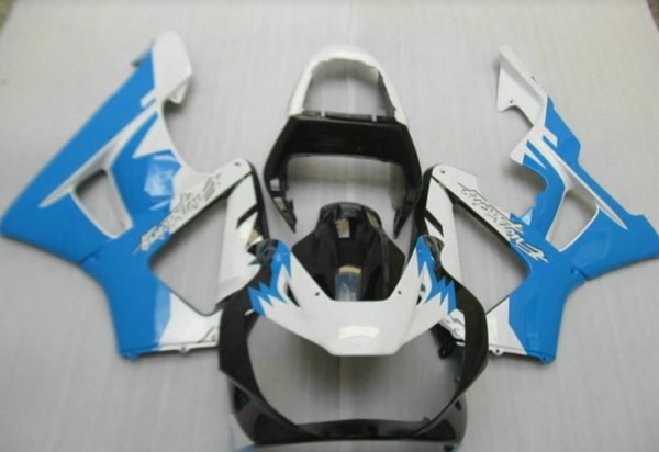 Injection Mold Fairing Blue White Kit Fit for ABS Honda CBR929RR 2000-2001