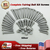 Complete Fairing Bolt Kit Fit for HONDA CBR600RR CBR 1000RR 600F4 F4I 1991-2011 F2 05-09 Black Silver Red Blue Gold Green