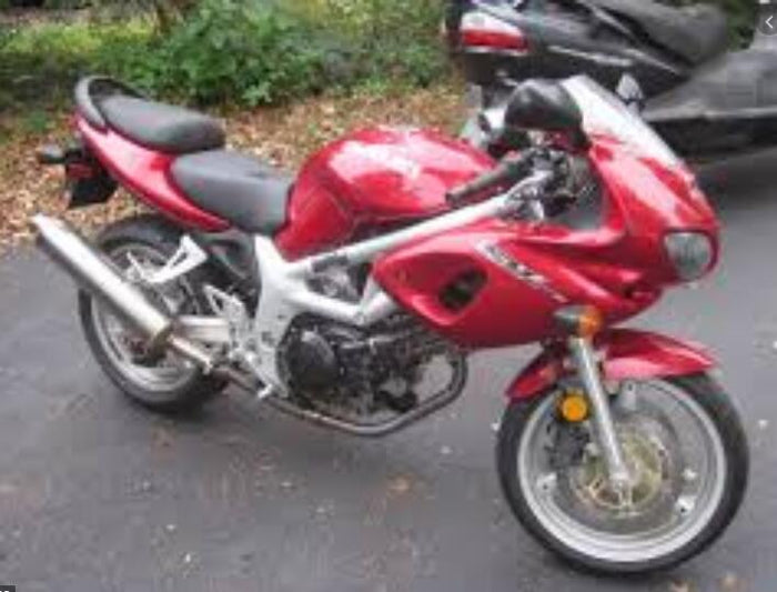 Red Fairing kit fit for SV650 1998-2002 ABS Plastics