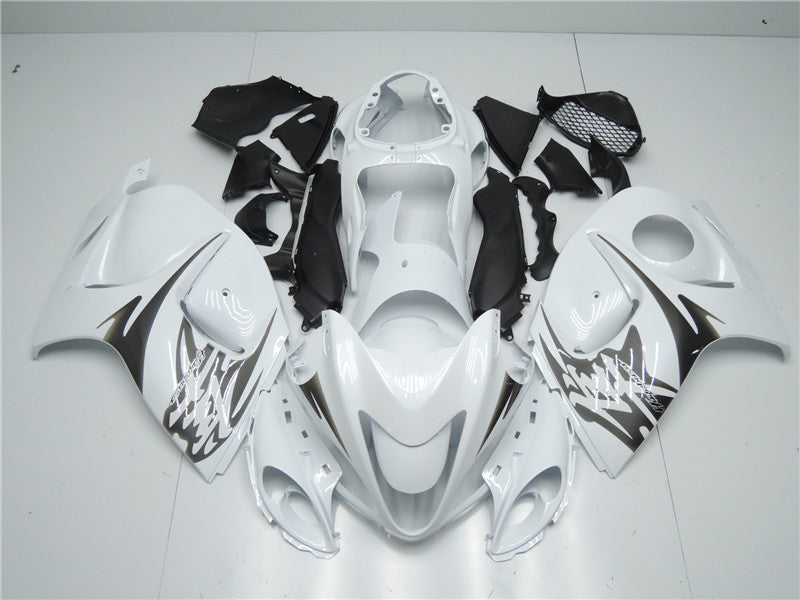 NT Fairing Fit for Suzuki 2008-2020 Hayabusa GSXR 1300 N002- White | ABS Injection