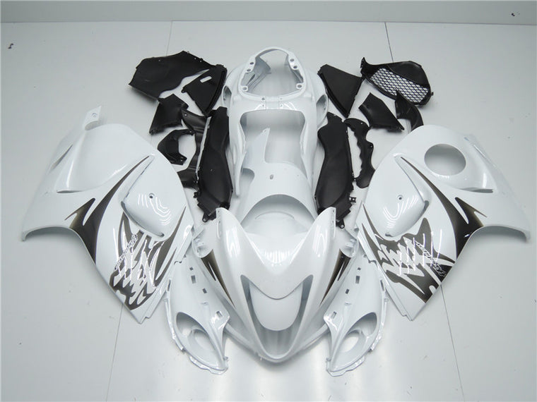 NT Fairing Fit for Suzuki 2008-2020 Hayabusa GSXR 1300 N002- White | ABS Injection