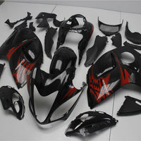 NT Aftermarket Injection ABS Plastic Fairing Fit for GSXR 1300 Hayabusa 2008-2020 Black Red N006