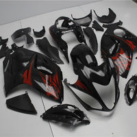 NT Aftermarket Injection ABS Plastic Fairing Fit for GSXR 1300 Hayabusa 2008-2020 Black Red N006
