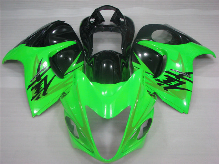 NT Aftermarket Injection ABS Plastic Fairing Fit for GSXR 1300 Hayabusa 2008-2020 Green Black N016