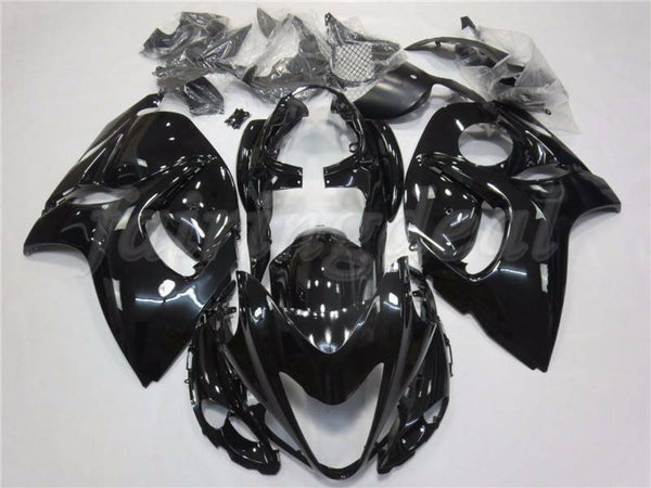 NT Aftermarket Injection ABS Plastic Fairing Fit for GSXR 1300 Hayabusa 2008-2020 Black N056