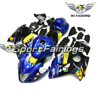 NT Aftermarket Injection ABS Plastic Fairing Fit for GSXR 1300 Hayabusa 2008-2020 Blue Black N059