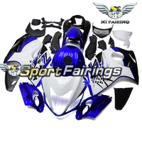 NT Aftermarket Injection ABS Plastic Fairing Fit for GSXR 1300 Hayabusa 2008-2020 White Blue N075