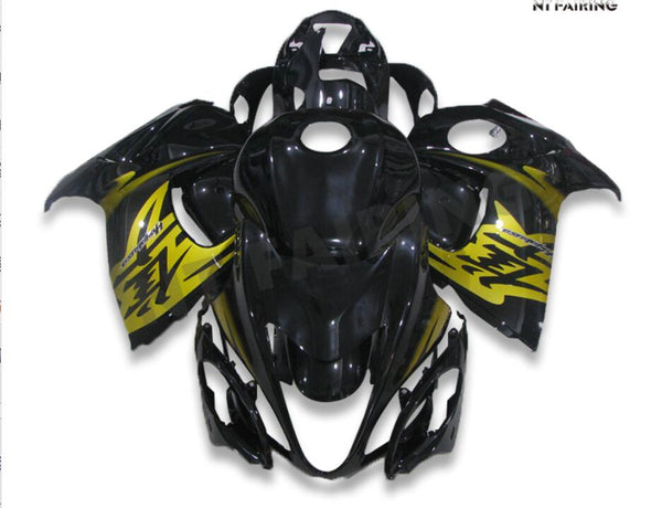 NT Aftermarket Injection ABS Plastic Fairing Fit for GSXR 1300 Hayabusa 2008-2020 Gold Black N018