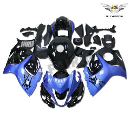NT Aftermarket Injection ABS Plastic Fairing Fit for GSXR 1300 Hayabusa 2008-2020 Blue Black N061