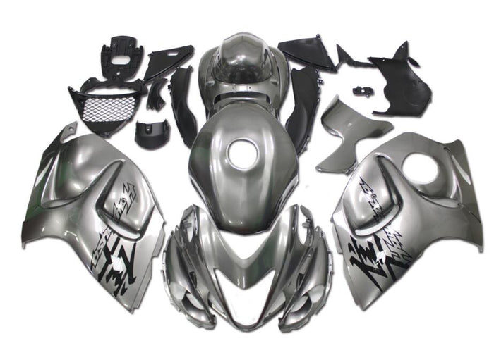 NT Aftermarket Injection ABS Plastic Fairing Fit for GSXR 1300 Hayabusa 2008-2020 Grey N066