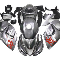 NT Aftermarket Injection ABS Plastic Fairing Fit for GSXR 1300 Hayabusa 2008-2020 Silver N068