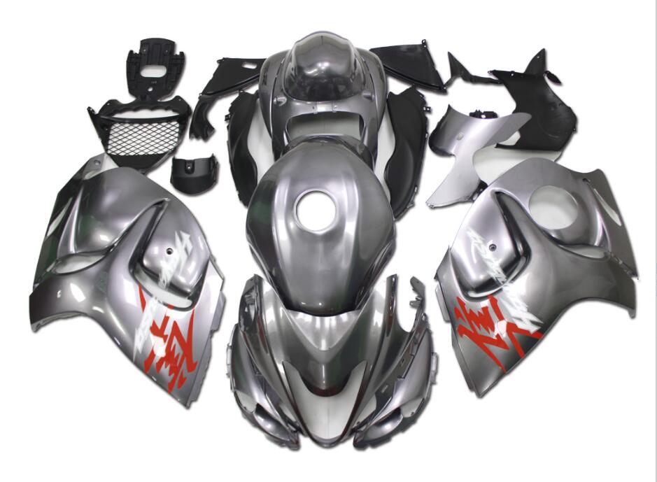 NT Fairing Fit for Suzuki 2008-2020 Hayabusa GSXR 1300 N068- Silver | ABS Injection