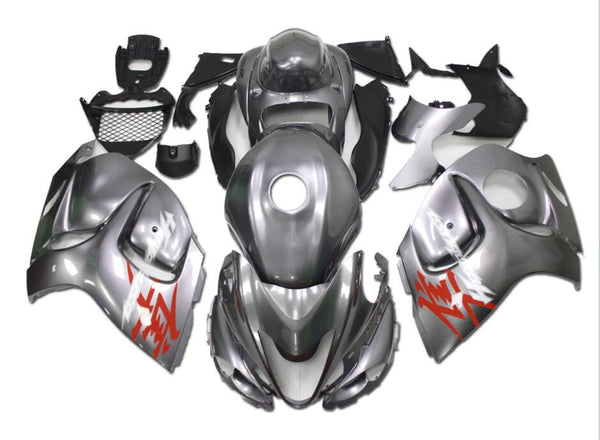 NT Aftermarket Injection ABS Plastic Fairing Fit for GSXR 1300 Hayabusa 2008-2020 Silver N068