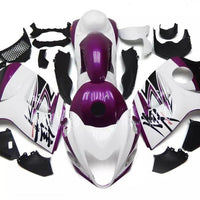 NT Aftermarket Injection ABS Plastic Fairing Fit for GSXR 1300 Hayabusa 2008-2020 White Purple N069