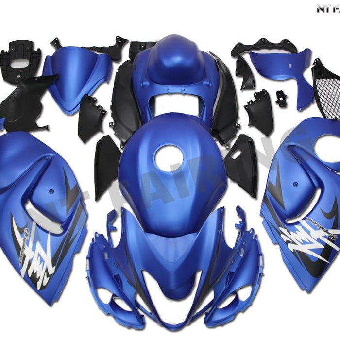 US STOCK NT Aftermarket Injection ABS Plastic Fairing Fit for GSXR 1300 Hayabusa 2008-2020 Matte Blue N077 Available in CA