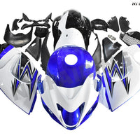 US STOCK NT Aftermarket Injection ABS Plastic Fairing Fit for GSXR 1300 Hayabusa 2008-2020 Blue White N080 Available in TX