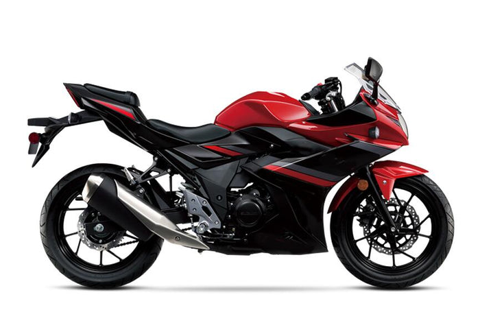NT Aftermarket Injection ABS Plastic Fairing Fit for 2018 GSX250R Red and Glossy black