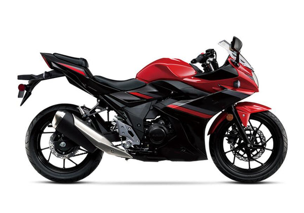 NT Aftermarket Injection ABS Plastic Fairing Fit for 2018 GSX250R Red and Glossy black
