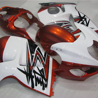 NT Aftermarket Injection ABS Plastic Fairing Fit for GSXR 1300 Hayabusa 1997-2007 Orange White Black N012