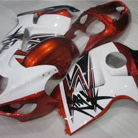 NT Aftermarket Injection ABS Plastic Fairing Fit for GSXR 1300 Hayabusa 1997-2007 Orange White Black N012