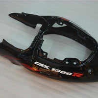 NT Aftermarket Injection ABS Plastic Fairing Fit for GSXR 1300 Hayabusa 1997-2007 Black Red Flame N015