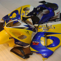 NT Aftermarket Injection ABS Plastic Fairing Fit for GSXR 1300 Hayabusa 1997-2007 Yellow Blue N017