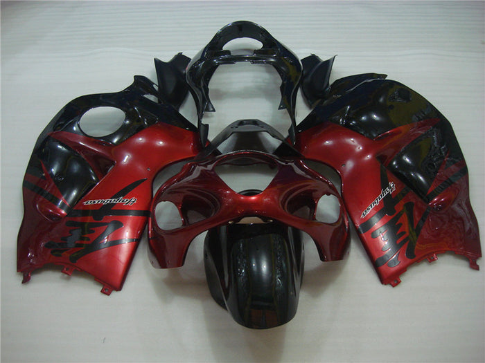NT Aftermarket Injection ABS Plastic Fairing Fit for GSXR 1300 Hayabusa 1997-2007 Red Black N018