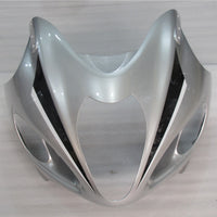 NT Aftermarket Injection ABS Plastic Fairing Fit for GSXR 1300 Hayabusa 1997-2007 Silver Black N039