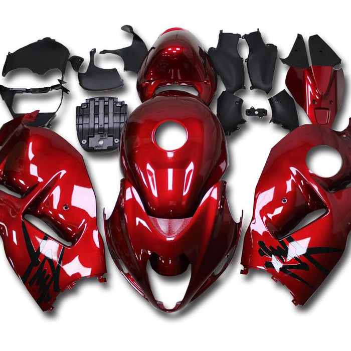 NT Aftermarket Injection ABS Plastic Fairing Fit for GSXR 1300 Hayabusa 1997-2007 Red T067