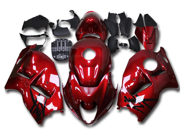 NT Aftermarket Injection ABS Plastic Fairing Fit for GSXR 1300 Hayabusa 1997-2007 Red T067