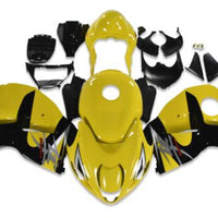 NT Aftermarket Injection ABS Plastic Fairing Fit for GSXR 1300 Hayabusa 1997-2007 Yellow Black N085