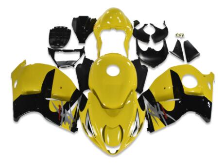 NT Fairing Fit for Suzuki 1999-2007 Hayabusa GSXR 1300 N085- Yellow Black | ABS Injection