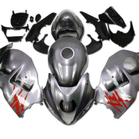 NT Aftermarket Injection ABS Plastic Fairing Fit for GSXR 1300 Hayabusa 1997-2007 Silver N089
