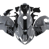 US STOCK NT Aftermarket Injection ABS Plastic Fairing Fit for GSXR 1300 Hayabusa 1997-2007 Nardo Gray Black N091 Available in CA