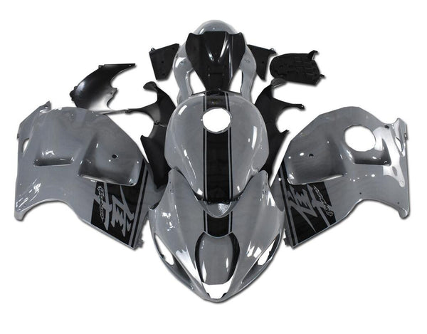 US STOCK NT Aftermarket Injection ABS Plastic Fairing Fit for GSXR 1300 Hayabusa 1997-2007 Nardo Gray Black N091 Available in CA