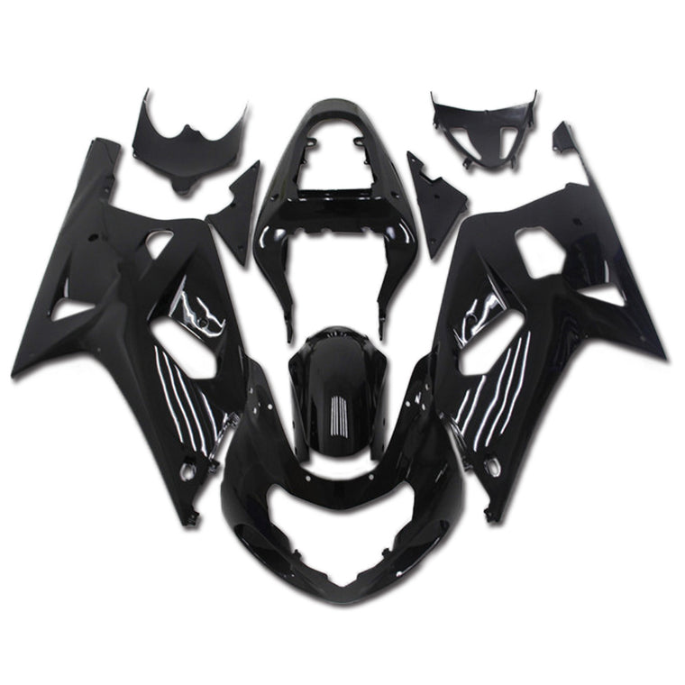NT Fairing Fit for Suzuki 2001-2003 GSXR600/750 N001- Glossy Black | ABS Injection