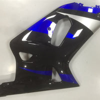 NT Aftermarket Injection ABS Plastic Fairing Fit for GSXR 600/750 2001-2003 Blue Black N004