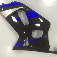 NT Aftermarket Injection ABS Plastic Fairing Fit for GSXR 600/750 2001-2003 Blue Black N004