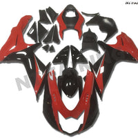 US STOCK NT Aftermarket Injection ABS Plastic Fairing Fit for GSXR 600/750 2011-2024 Red Black N005 Available in CA