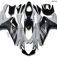 NT Aftermarket Injection ABS Plastic Fairing Fit for GSXR 600/750 2011-2024 White Gray N007