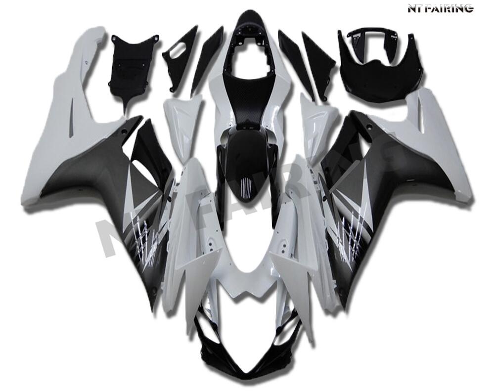 NT Fairing Fit for Suzuki 2011-2027 GSXR600/750 N007- White Gray | ABS Injection, US Stock