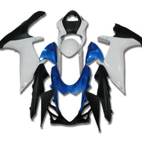 NT Aftermarket Injection ABS Plastic Fairing Fit for GSXR 600/750 2011-2024 Blue White N027